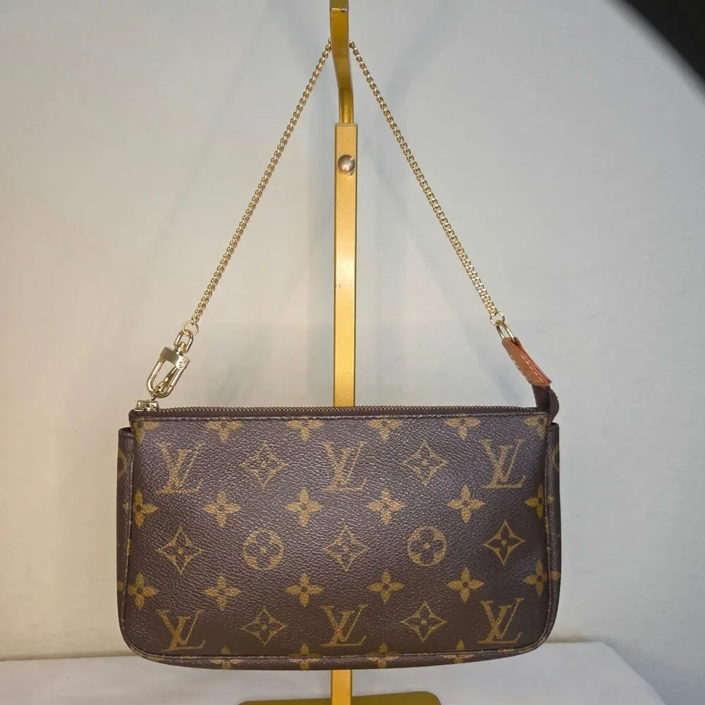 Louis Vuitton Monogram Pochette Accessoires SL0928 Shoulder Bag LV Monogram